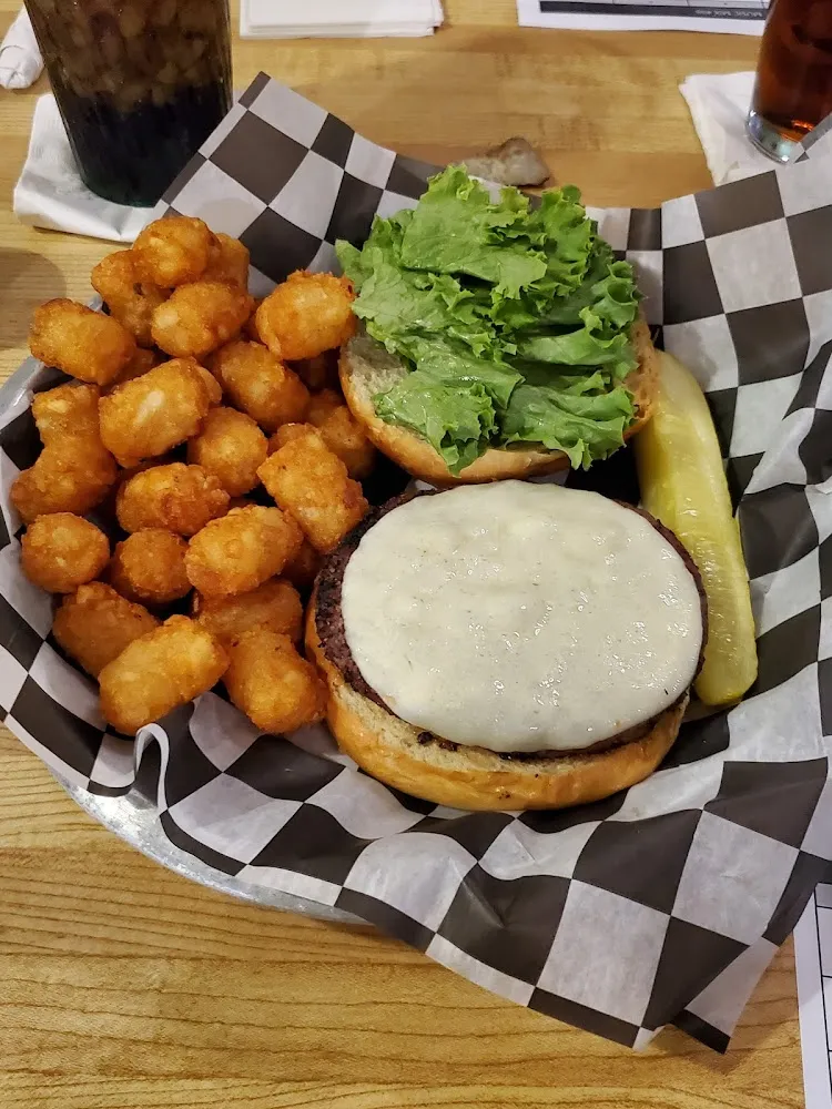 Cheeseburger and Tater Tots